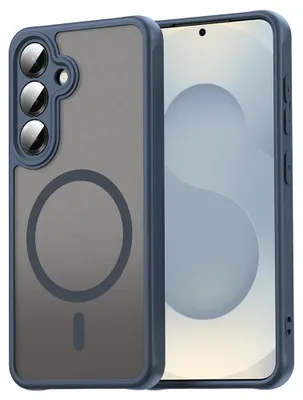 Zdjęcie produktu dla Techsuit – HaloFrost II MagSafe etui na Samsung Galaxy S25 FE – granatowe