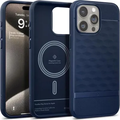 Zdjęcie produktu dla Etui Spigen Caseology Parallax MAG do iPhone 15 Pro Max niebieski