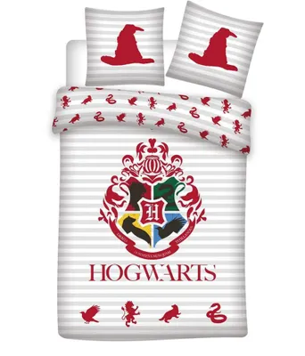 Obrázek produktu pro Dětské povlečení Harry Potter Bradavice 135| Sada přikrývek 140 x 200 cm