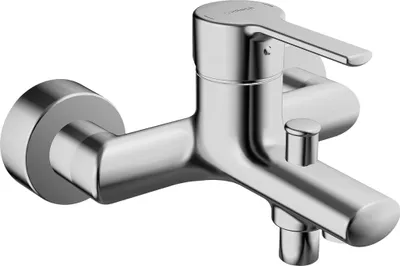 Obrázok produktu pre Hansa HA Jednopáková batéria Wafü a sprchová batéria, HANSARONDA 0374, výtok 163 mm, DN15, chróm, 1 ks.
