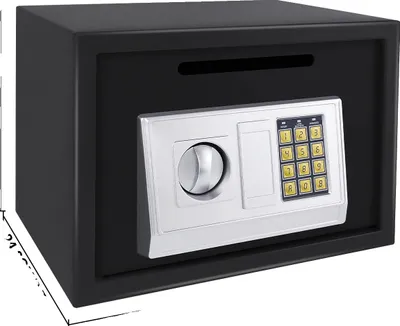 Produktbild von Sichere, digitale PIN-Zugangs, Hochsicherheitskonstruktion, Groß-16L-Schwarz