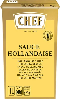 Produktbild von Chef Sauce Hollandaise flüssig 1 Liter