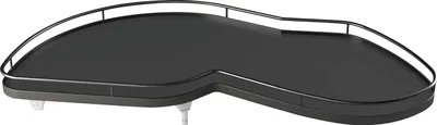 Image de Kesseböhmer Le Mans II Tablette à suspendre en anthracite 500 gauche