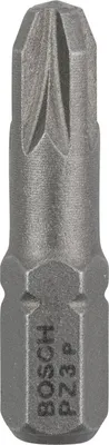 Image de Bosch Embout de vissage 10x Extra-dur, PZ 3, 25 mm - 2607001563