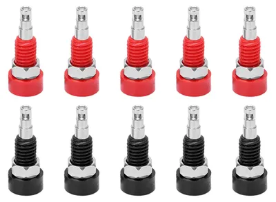 Image de prise banane de 2 mm (femelle) pour pointes de test de multimètre, borne de connexion pour équipement industriel