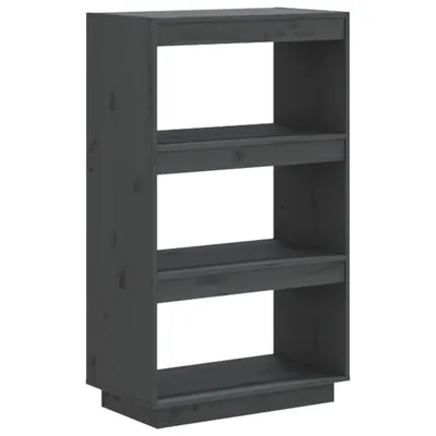Immagine prodotto di Libreria/divisorio grigio 60x35x103 cm in legno di pino massiccio