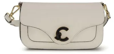 Produktbild von Coccinelle Schultertasche aus Kalbsleder in Weiss E1U4G120301_N17