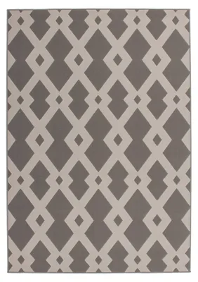 Image de Tapis moderne Stella 100 Taupe à poils courts 80x150 cm