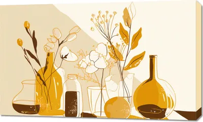 Produktbild von Bild 100x60cm Sonnenton