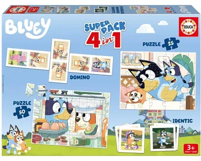 Produktbild von Educa Bluey Puzzle Superpack Mehrfarbig Kinder Mehrfarbig One Size