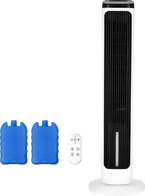 Produktbild von SucceBuy  Turmventilator 40" oszillierender Turmventilator mit Timer und Fernbedienung, hoher Luftstrom Standventilator