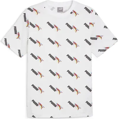 Immagine prodotto di Puma Ess+ Love Wins Aop Maglietta a maniche corte Multicolore M Uomo Multicolore M