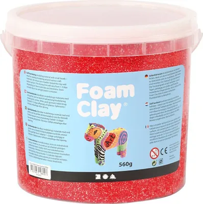 Image de Argile mousse - Rood, 560gr.