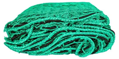 Produktbild von KNOTT Anhängernetz Ladungssicherungsnetz mit Randkordel 2500x3500 mm Maschenweite 35x35 mm Grün Abdecknetz Pkw