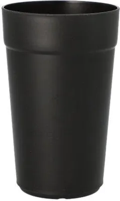 Produktbild von "Circulware" Mehrweg-Trinkbecher PP rund 0,4 l Ø 8 cm · 13 cm schwarz