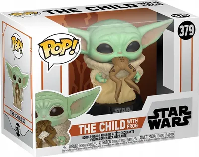 Obrázok produktu pre FUNKO POP Star Wars 379 Dieťa s figúrkou žaby
