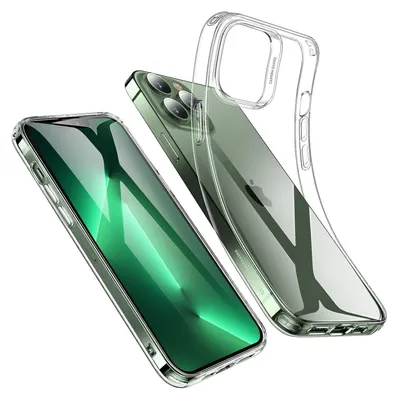 Image de ESR Housse silicone pour Apple iPhone 13 Pro Housse transparente renforcée A24a83