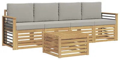 Produktbild von vidaXL Sofagarnituren Massivholz Akazie