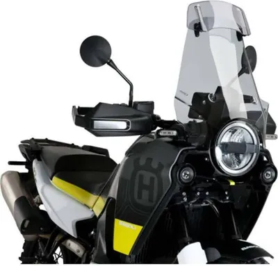 Obrázek produktu pro Cestovní clona PUIG s čirým kouřovým deflektorem pro Husqvarnu