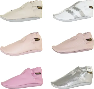 Produktbild von Boumy Krabbelschuhe Lauflernschuhe Babyschuhe verschiedene Farben und Modelle, Farbe:pink, Größe:EUR 23