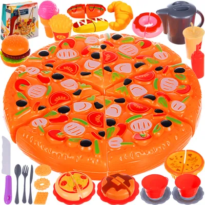 Obrázek produktu pro Hračka do kuchyně Plastová hračka Pizza Fast Food 22406