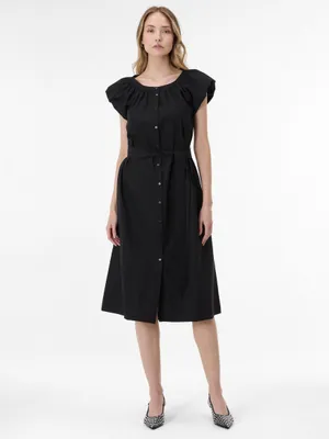 Produktbild von Orsay schwarzes Damen-Midikleid 40