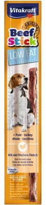 Produktbild von VITAKRAFT Beef Stick Low Fat with turkey - hundeleckerli - 12 g