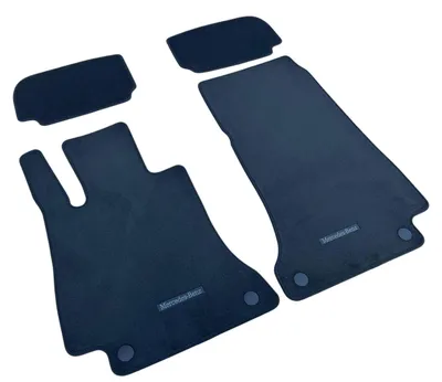 Obrázek produktu pro Koberečky do vozů Mercedes-Benz E-Klasse, barva Magmagrau, pro kabriolet a kupé, model A238/C238, originální