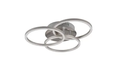 Produktbild von Reality LED Deckenleuchte Circle nickel matt Fernbedienung