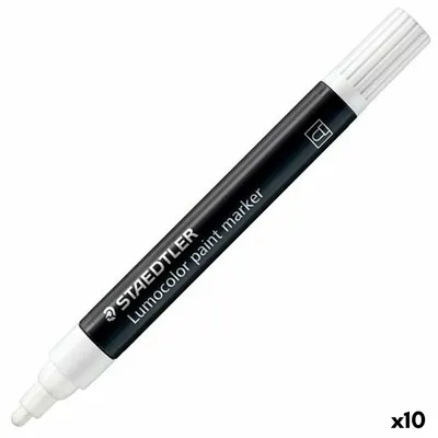 Immagine prodotto di STAEDTLER® 349-0 Pennarello acrilico Lumocolor bianco