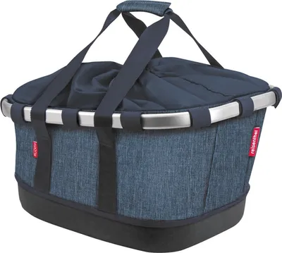 Produktbild von KLICKfix City-Tasche 'Bikebasket GT', 33 x 42 x 27 cm, 21 Liter, UniKlip, twist blue