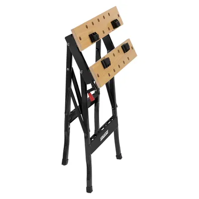 Produktbild von Kreator pracovný stôl Skladací oceľový pracovný stôl - nosnosť 100 kg 560x220x750 mm