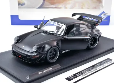 Zdjęcie produktu dla Porsche 911 RWB Bodykit Darth Vader 2016 - SOLIDO 1:18
