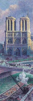 Obrázok produktu pre Paris Kunstdruck Bild - Notre-Dame De Paris, 1900 (91 x 30 cm)