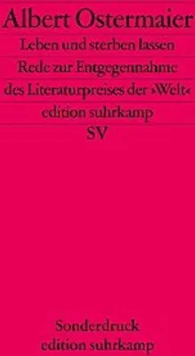 Image de Ostermaier, A: Leben und sterben lassen