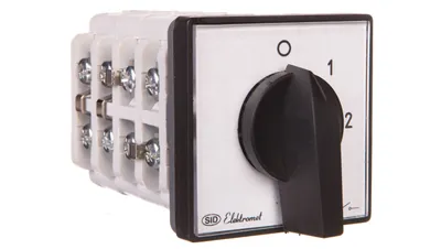 Obrázek produktu pro Vačkový spínač 0-1-2 3P 25A IP65 s deskou Oblouk 25-32 922519