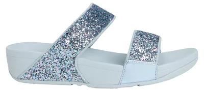 Productafbeelding van FitFlop - "Lulu" damespantoffels, meerkleurig, model HD248 (maat 41 EU), kleur: rustig blauw