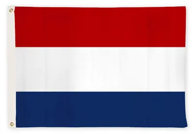 Niederländische Flagge 90x150 cm, wetterfest, Polyester, mit Ösen