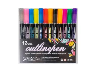 Image de Outline Shine 12 couleurs