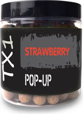 Produktbild von Shimano TX1 Strawberry Pop Ups Fluoro Red 100 g 12 mm