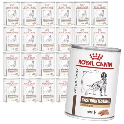 Zdjęcie produktu dla Royal Canin Veterinary VHN Dog Gastrointestinal High Fibre 24x410g Mokra Karma Pasztet Dla Psów z Zaburzeniami Trawienia