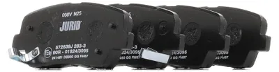 Produktbild von JURID Bremsbeläge Satz für HYUNDAI SANTA FÉ II (CM) 572639J
