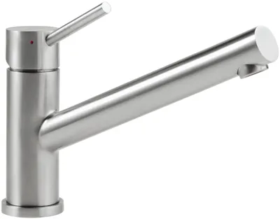 Produktbild von Villeroy & Boch Como, Standard, Edelstahl, Edelstahl, Hebelgriffe, Einzelbild, 3/8"