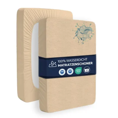 Produktbild von Pamukkale Braun Wasserdicht Matratzenschoner Matratze