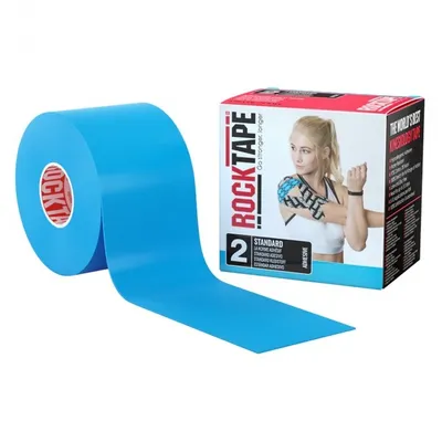 Produktbild von RockTape Classic Kinesiotape - Sporttape - 5 cm x 5 m - Blau