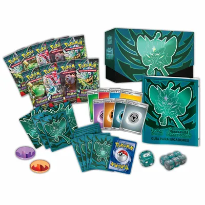 Produktbild von Spanisch Pokemon Scarlet & Purple Mascarada Crepuscular Sammelkartenspiel Fall