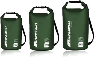 Produktbild von SKINHAWK Dry Bag für SUP-Board – Grün / 10 Liter