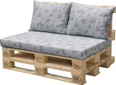 Produktbild von Palettenkissen - Set Grau