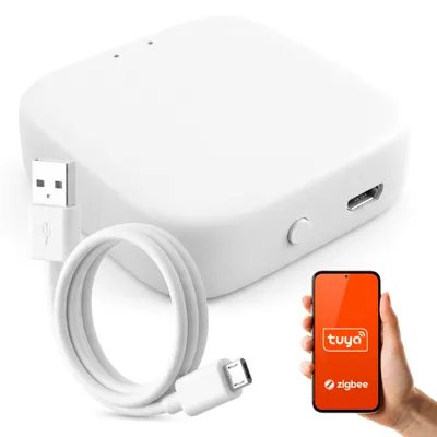 Zdjęcie produktu dla Centralka Bramka Zigbee 3.0 Bluetooth Centrala Mostek Tuya Home Smart Life