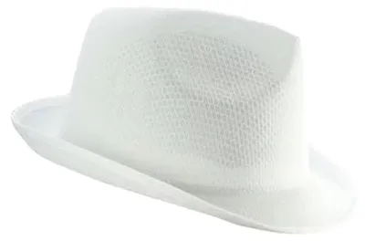 Produktbild von L-Merch - "Promo Maffia" Trilby-Hut LT3367 (Einheitsgröße) (Weiß)